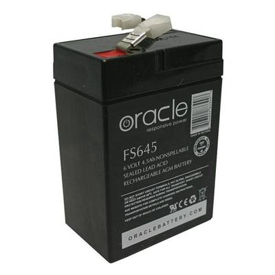 General 00648 - 6V 4.5Ah AGM Sealed Non-Spillable Emergency Light Battery (CF6V4.5AH Sealed Lead Acid Battery (no leads))