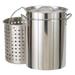 Bayou Classic 1144 44 qt. Stainless Steel Stockpot