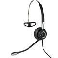 Jabra Biz 2400 II USB-A CC UC On-Ear Mono Headset - Unified Communications optimierter Noise-Cancelling Kabel-Kopfhörer mit HD Voice und programmierbarer Bedieneinheit