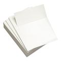 Domtar Custom Cut-Sheet Copy Paper 24 lb 8 1/2 x 11 White Perfed 3 1/2 1 RM