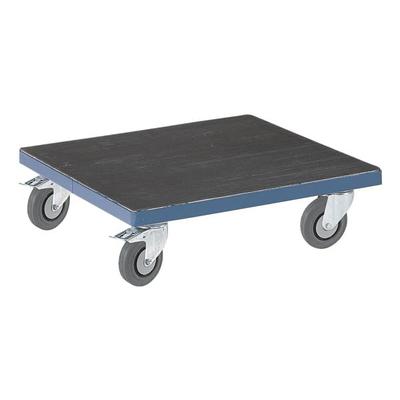 ROLLCART Kistenroller-Riffelgummi blau, 70x20x70 cm
