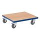 Kistenroller blau, ROLLCART, 70x19x70 cm