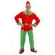 "SANTA'S LITTLE HELPER ELF" (coat with belt, pants, hat) - (M)