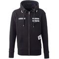 Sons of Anarchy Zip Style Hoodie Screen Accurate Patches!! Redwood Original Jax Teller (L) Black