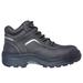 Skechers Men's Work Relaxed Fit: Burgin - Sosder Comp Toe Boots | Size 9.0 | Black | Leather/Synthetic