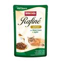 Animonda Rafiné Adult Katzenfutter, Nassfutter für Erwachsene Katzen mit Rind, Gans und Apfel, 1er Pack (12 x 100 g)
