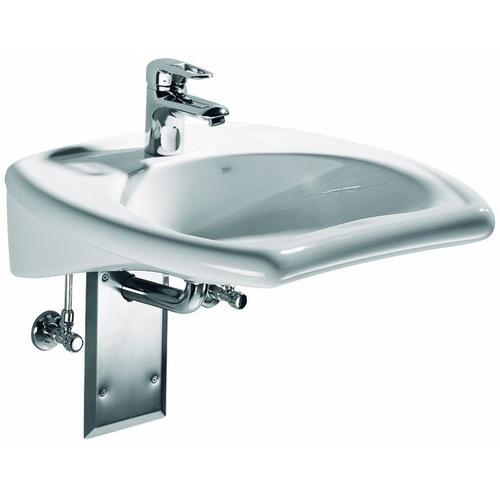 Geberit Waschtisch Vitalis, B: 550, T: 550 mm, 221556600, weiss mit Keratect 221556600