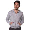 Gamboa Gray Melange Alpaca Sweater with Pockets X-Large Grey