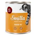 6x800g Tender Poultry with Lamb Smilla Wet Cat Food