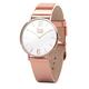 Ice-Watch - CITY sparkling - Metal Rose-Gold Black - Women's wristwatch with leather strap - 015091 (Small)