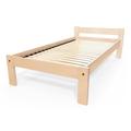 Lit 90x190 enfant en bois hêtre Simply 90x190 Vernis Naturel