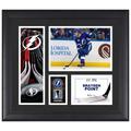 Brayden Point Tampa Bay Lightning Framed 15" x 17" Player Collage with a Piece of Game-Used Puck
