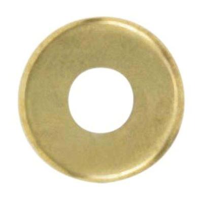 Satco 92061 - 1/8 IP Slip Brass Plated Curled Edge Steel Check Ring (90-2061)