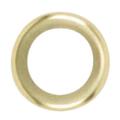 Satco 92075 - 1/4 IP Slip Brass Plated Curled Edge Steel Check Ring (90-2075)