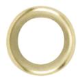 Satco 92091 - 1/4 IP Slip Brass Plated Curled Edge Steel Check Ring (90-2091)