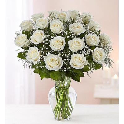 1-800-Flowers Flower Delivery Ultimate Elegance Premium Long White24 Roses | Happiness Delivered To Their Door