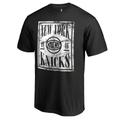 Men's Fanatics Branded Black New York Knicks Court Vision T-Shirt