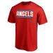 Men's Fanatics Branded Red Los Angeles Angels Onside Stripe T-Shirt