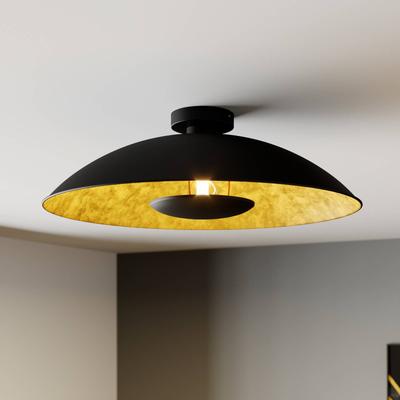 Deckenlampe Emilienne Lindby, dimmbar, schwarz, für Wohn- / Esszimmer, Metall, Modern, Deckenlampe Image