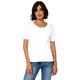 Cecil Damen Lena T Shirt, Weiß (White 10000), S EU