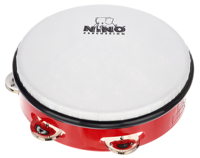 Nino 8" ABS Tamburine Red