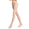 FALKE Women Cellulite Control 20 denier tights, 1 pair, Size S, Beige, polyamide mix - Multi function sheer tights with shaping and cellulite control effect