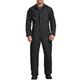 Dickies Men's 7 1/2 Ounce Twill Deluxe Long Sleeve Coverall, Black, Medium Tall