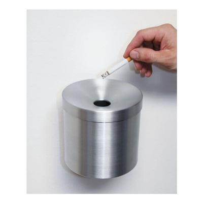 SZ Metall Wand-Aschenbecher silber, 15 cm Image