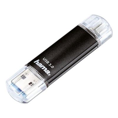 Hama FlashPen »Laeta Twin« schwarz, 1.8x7x0.85 cm
