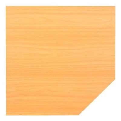 OTTO Office Premium Verkettungsplatte Trapez »OTTO Office Line III« braun, 120x2.5x120 cm