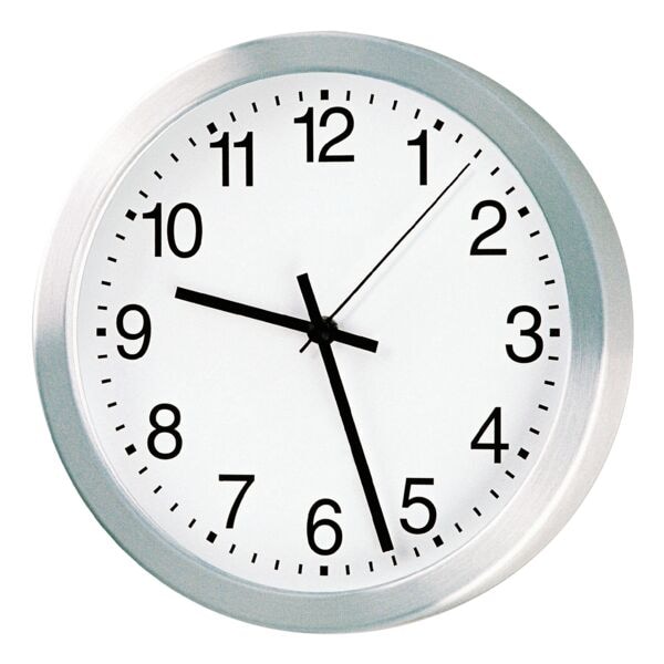 Peweta Uhren Funk-Wanduhr 51.017.515 Ø 50 cm grau Image