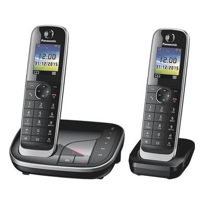 Twin-Set Schnurloses Telefon »KX-TGJ322GB« schwarz, Panasonic