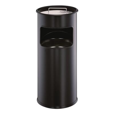 Durable Stand-Papierkorb mit Ascher schwarz, 62 cm Image