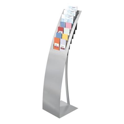Kerkmann Prospektständer »Vario 6509« silber, 32x132x2.6 cm Image