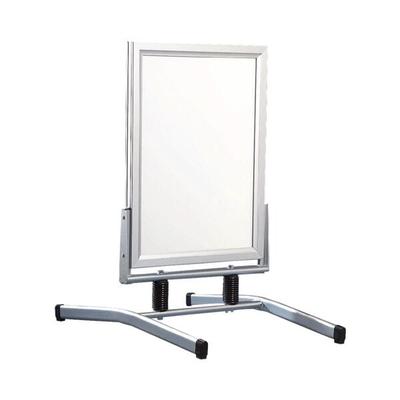 Franken Kundenstopper »Outdoor Plus BS1308« A1 grau, 73x115x105 cm Image