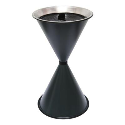 SZ Metall Stand-Aschenbecher »spitze Kegel« grau, 40x71 cm