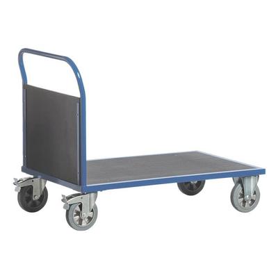 Stirnwandwagen 120x80 cm Ladefläche blau, ROLLCART, 132x99x80 cm