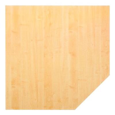 HAMMERBACHER Verkettungsplatte »Q-Line« Trapez braun, 120x2.5x120 cm