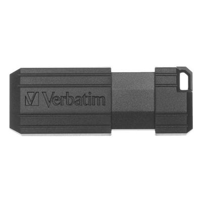 USB-Stick »Pin Stripe 64 GB« schwarz, Verbatim, 5.4x0.922x2.1 cm