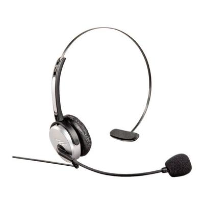 Hama Headset mono on-ear kabelgebunden silber