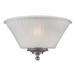 Nuvo Lighting 65371 - 1 Light Aged Pewter Frosted Glass Shade Wall Sconce Light Fixture (Teller - 1 Light Wall Sconce Aged Pewter w/ Frosted Glass)