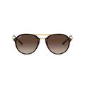 Ray-Ban Unisex's RB4292N 710/13 Sunglasses, Light Havana/Browngradient, 61