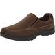 Skechers Men's Braver Rayland Slip-On Loafer, Dark Brown Leather, 13 UK