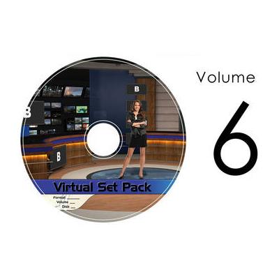 Virtualsetworks Virtual Set Pack 6 for TriCaster Virtual Set Editor (Download) VSPVOL6VSE