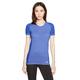 adidas Damen Primeknit Wool Laufshirt, blau, M