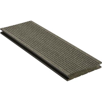 NATURinFORM WPC-Terrassendiele 21x139 mm DIE KOMPAKTE anthrazit, 5000 mm, massiv