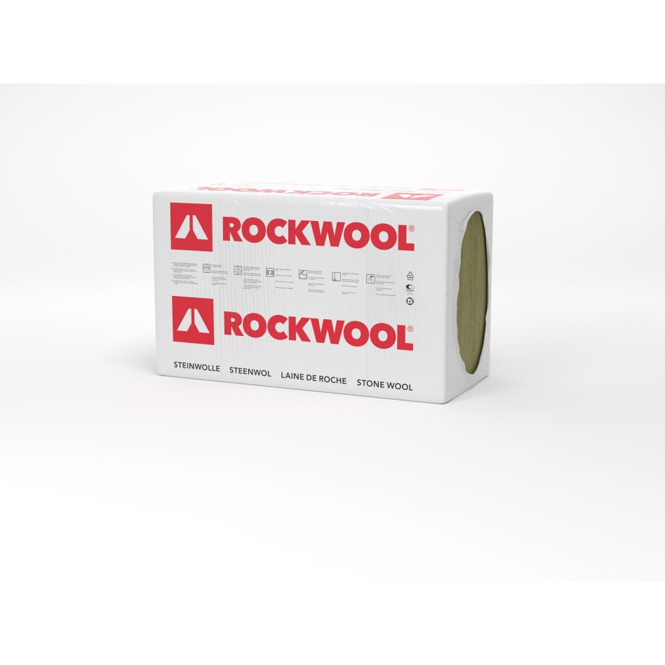 ROCKWOOL Dachbodendämmung Tegarock L WLS 035 Steinwolle Dachdämmung, 60 mm Image