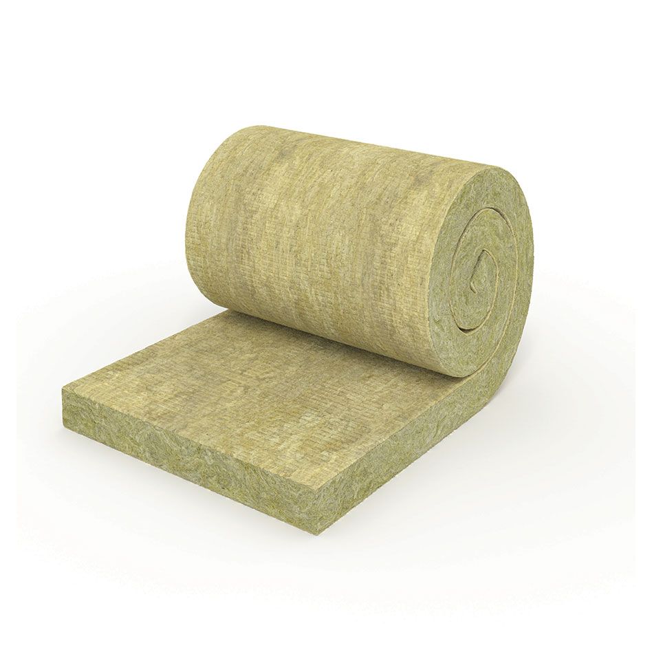 ROCKWOOL Dachbodendämmung Varirock WLS 035 Steinwolle Dachdämmung, 100 mm Image