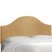 Alcott Hill® Velvet Panel Headboard Upholstered/Velvet in Black/Brown | 54 H x 56 W x 4 D in | Wayfair ALCT2140 25541145