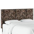 Lark Manor™ Aritzy Panel Headboard Upholstered/Cotton in Brown | 51 H x 74 W x 3 D in | Wayfair BLMT1320 41687945